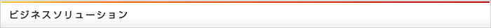ビジネスソリューション
